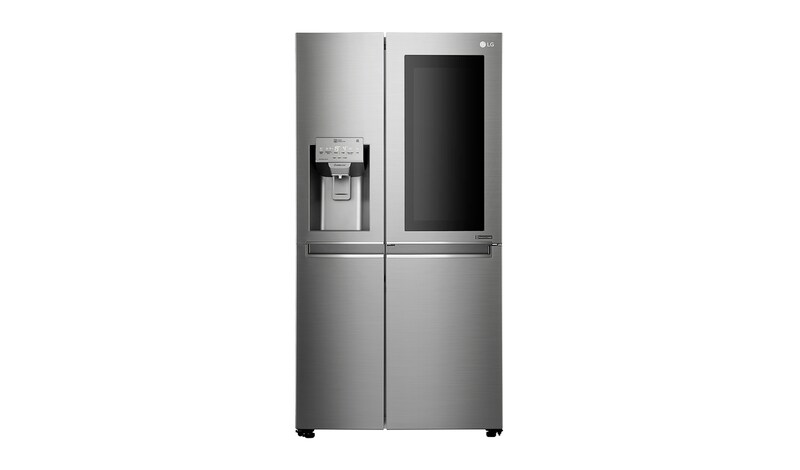 LG ตู้เย็น Side by Side 21.8 คิว GC-X247 ประตู Door in Door, GC-X247CSAV